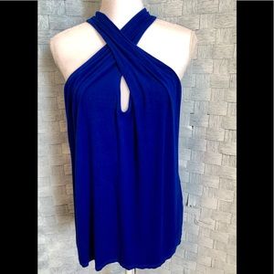 Michael Stars Blue top size small